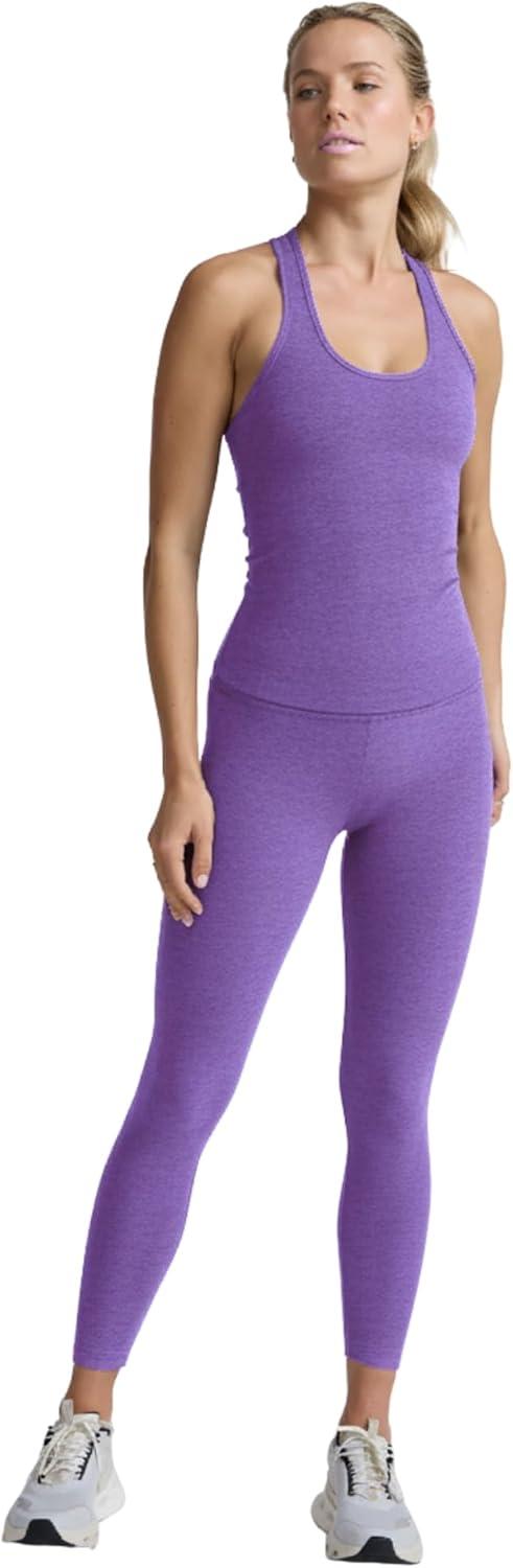 imageBeyond Yoga Womens Spacedye Step Up Racerback TankBright Amethyst Heather