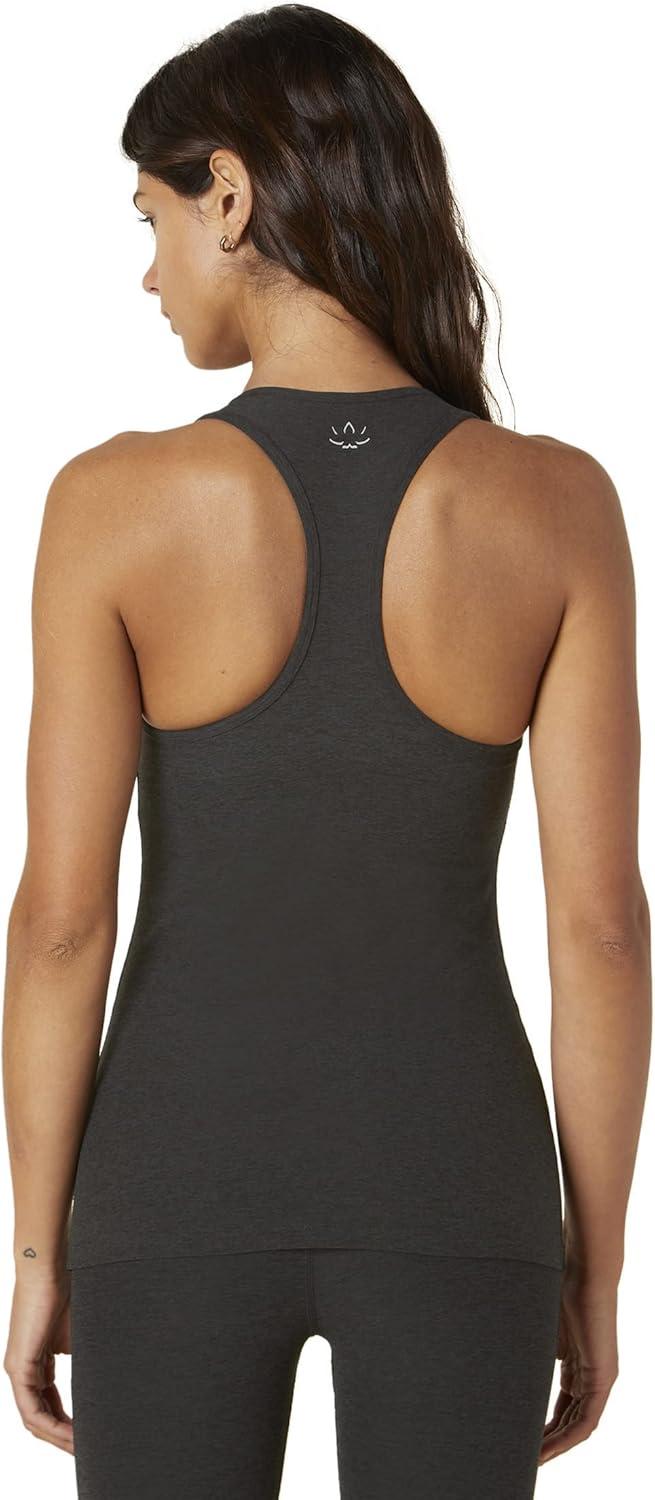 imageBeyond Yoga Womens Spacedye Step Up Racerback TankDarkest Night