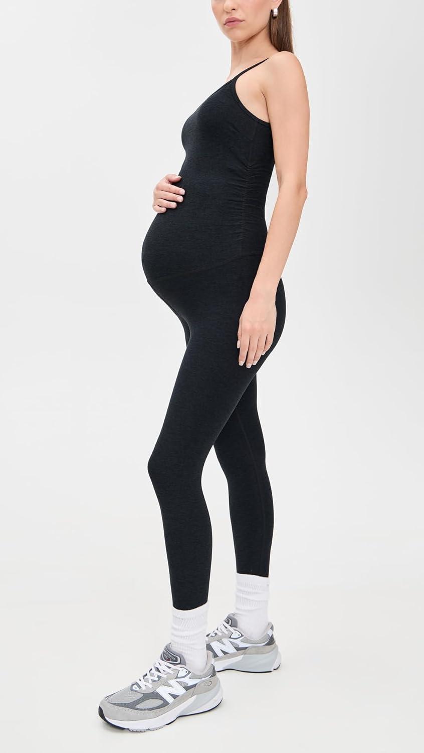 imageBeyond Yoga Womens Spacedye Uplevel Maternity JumpsuitDarkest Night