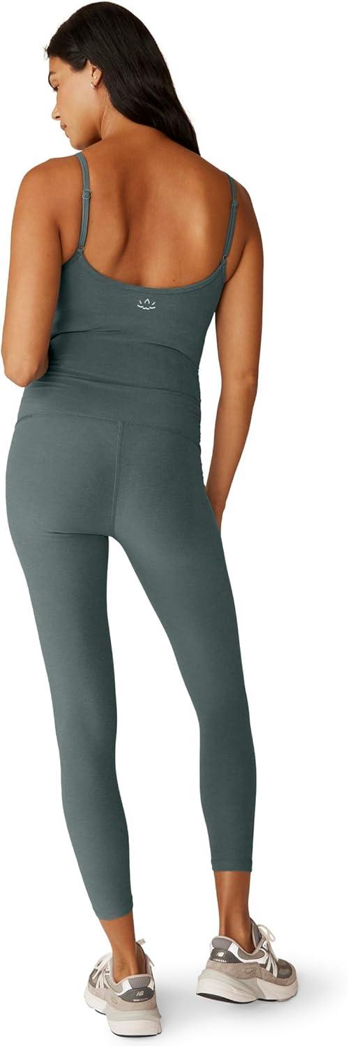 imageBeyond Yoga Womens Spacedye Uplevel Maternity JumpsuitStorm Heather