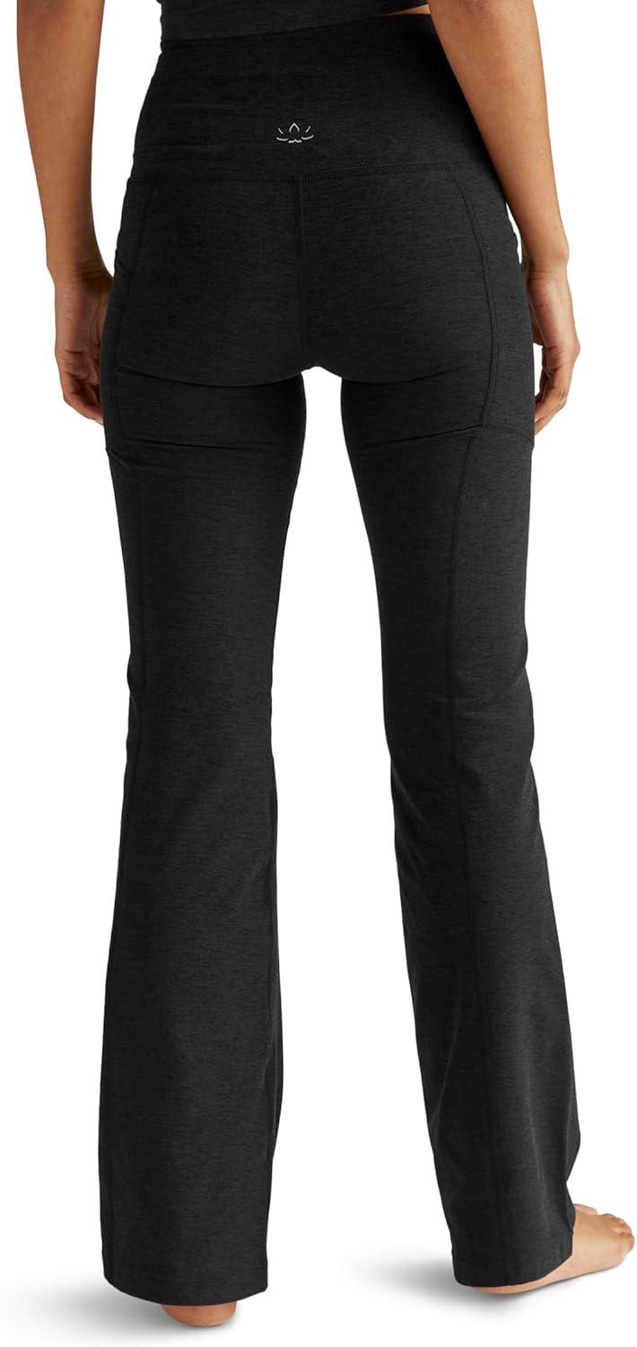 imageBeyond Yoga Womens Spacedye Versatility Pocket Bootcut PantDarkest Night