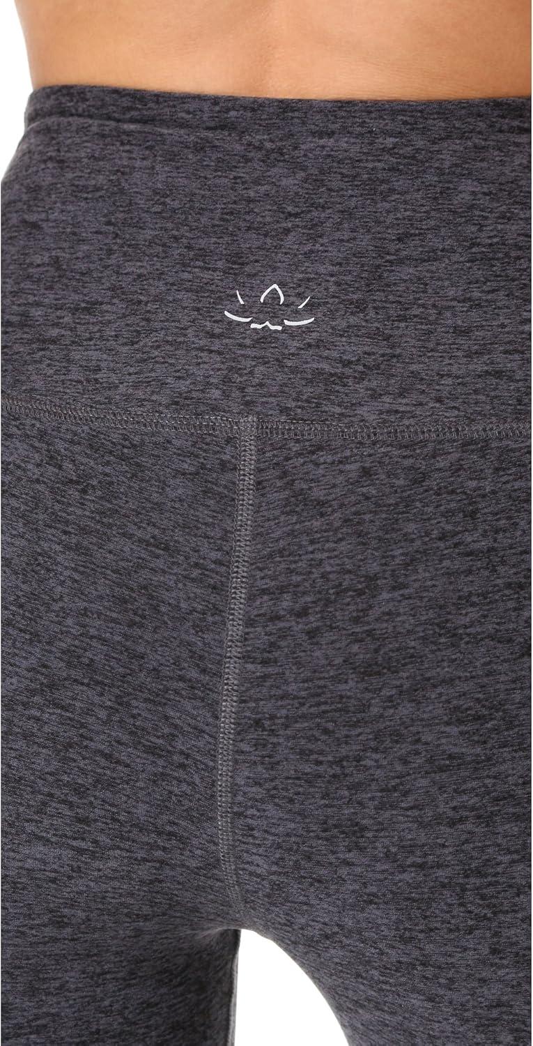 imageBeyond Yoga Womens Spacedye Walk and Talk High Waisted Capri LeggingBlack Steel