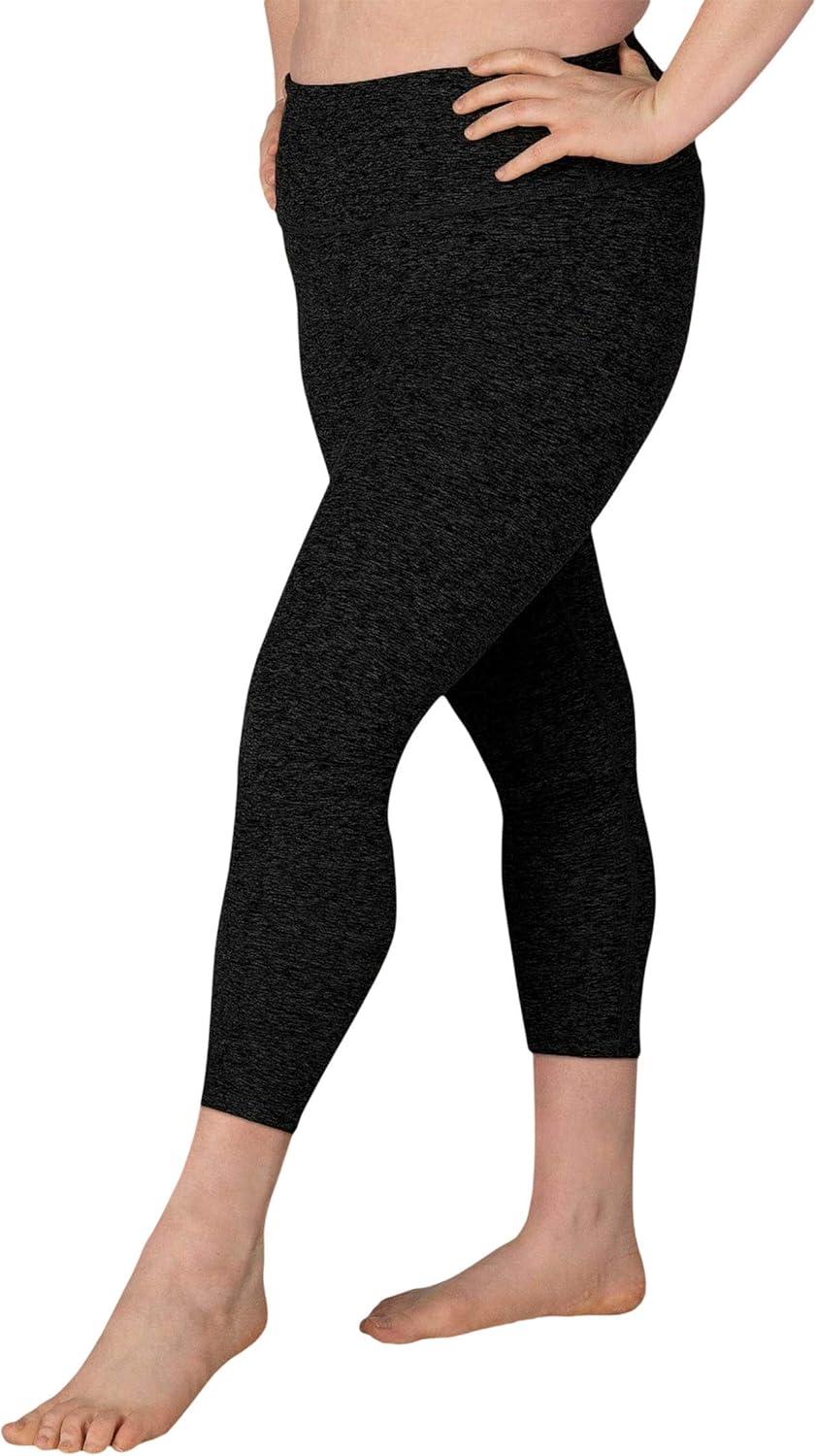 imageBeyond Yoga Womens Spacedye Walk and Talk High Waisted Capri LeggingDarkest Night