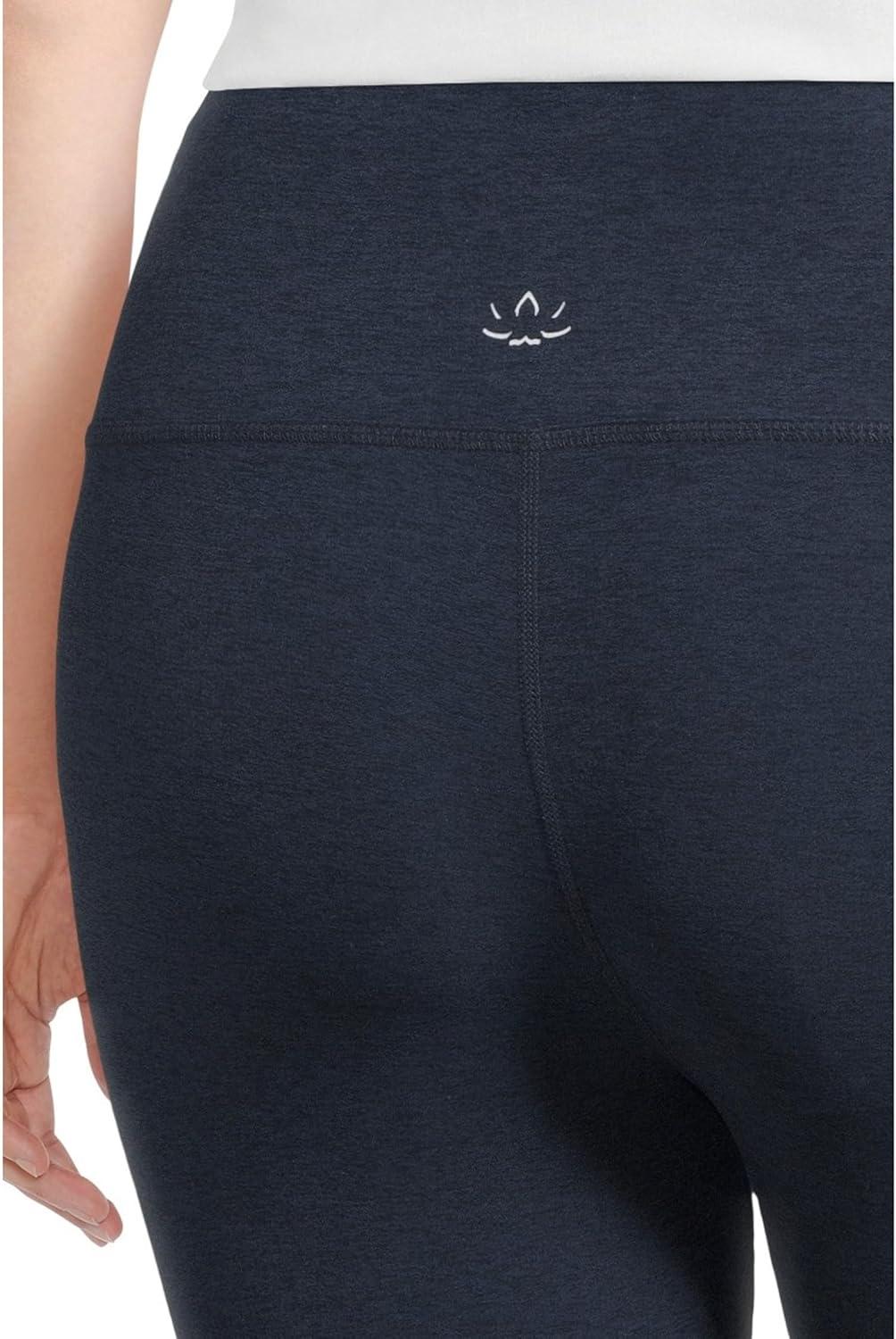 imageBeyond Yoga Womens Spacedye Walk and Talk High Waisted Capri LeggingNocturnal Navy