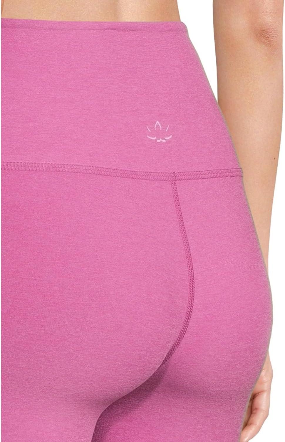 imageBeyond Yoga Womens Spacedye Walk and Talk High Waisted Capri LeggingSunset Violet Heather