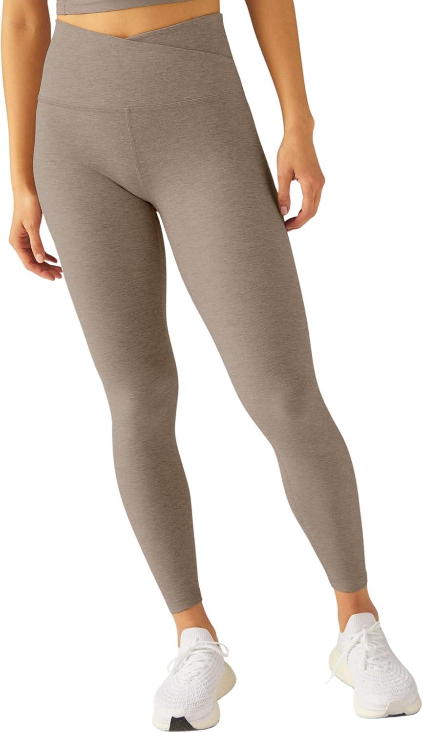 imageBeyond Yoga Womens Spacedye at Your Leisure High Waisted Midi LeggingBirch Heather