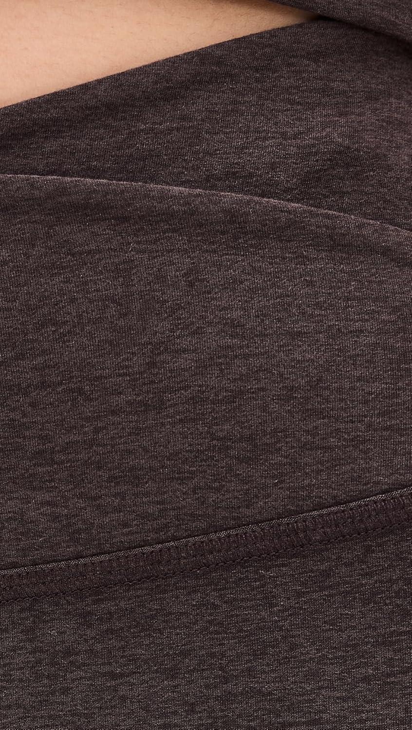 imageBeyond Yoga Womens Spacedye at Your Leisure High Waisted Midi LeggingDark Chocolate Heather