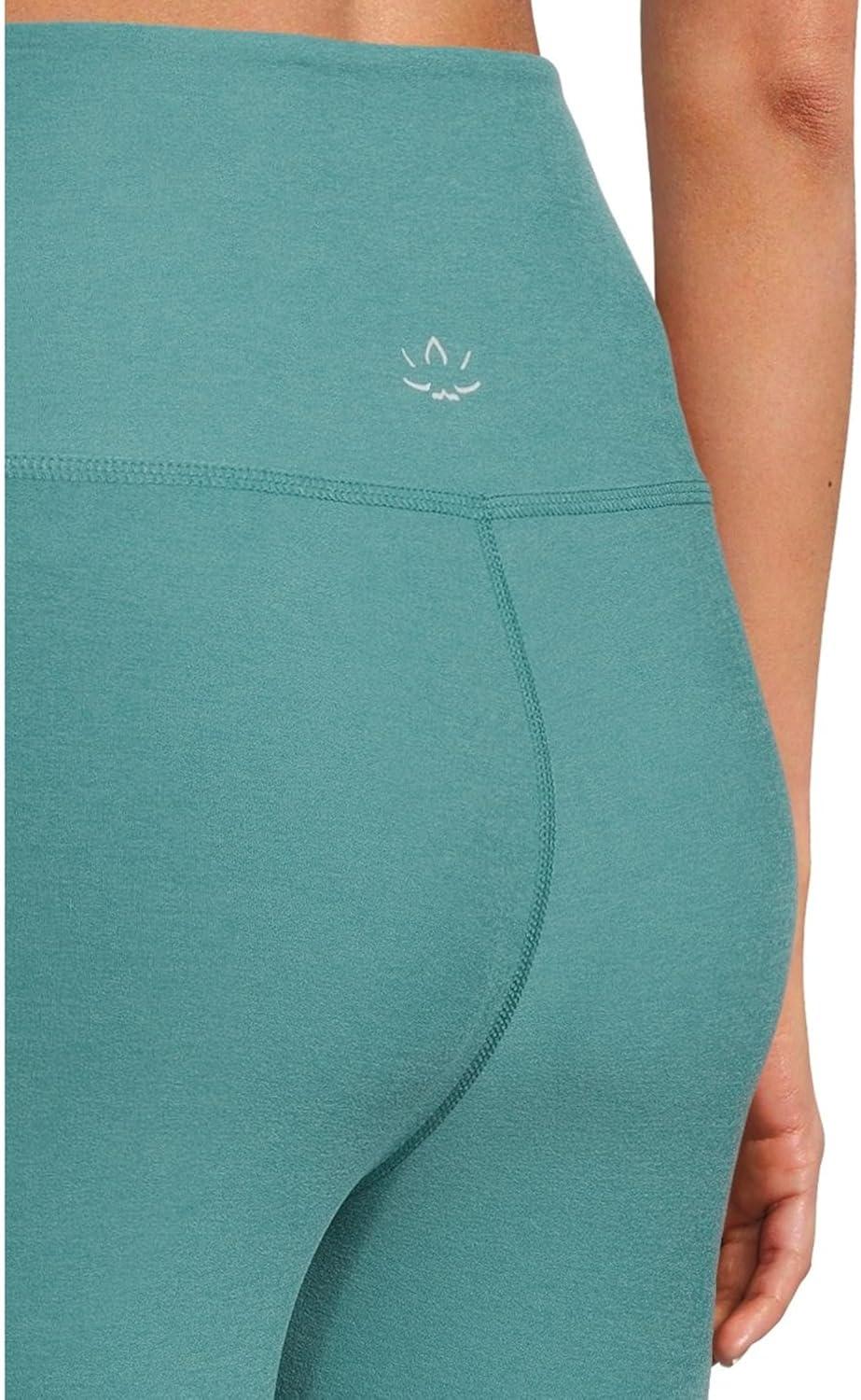 imageBeyond Yoga Womens Spacedye at Your Leisure High Waisted Midi LeggingDeep Aqua Heather