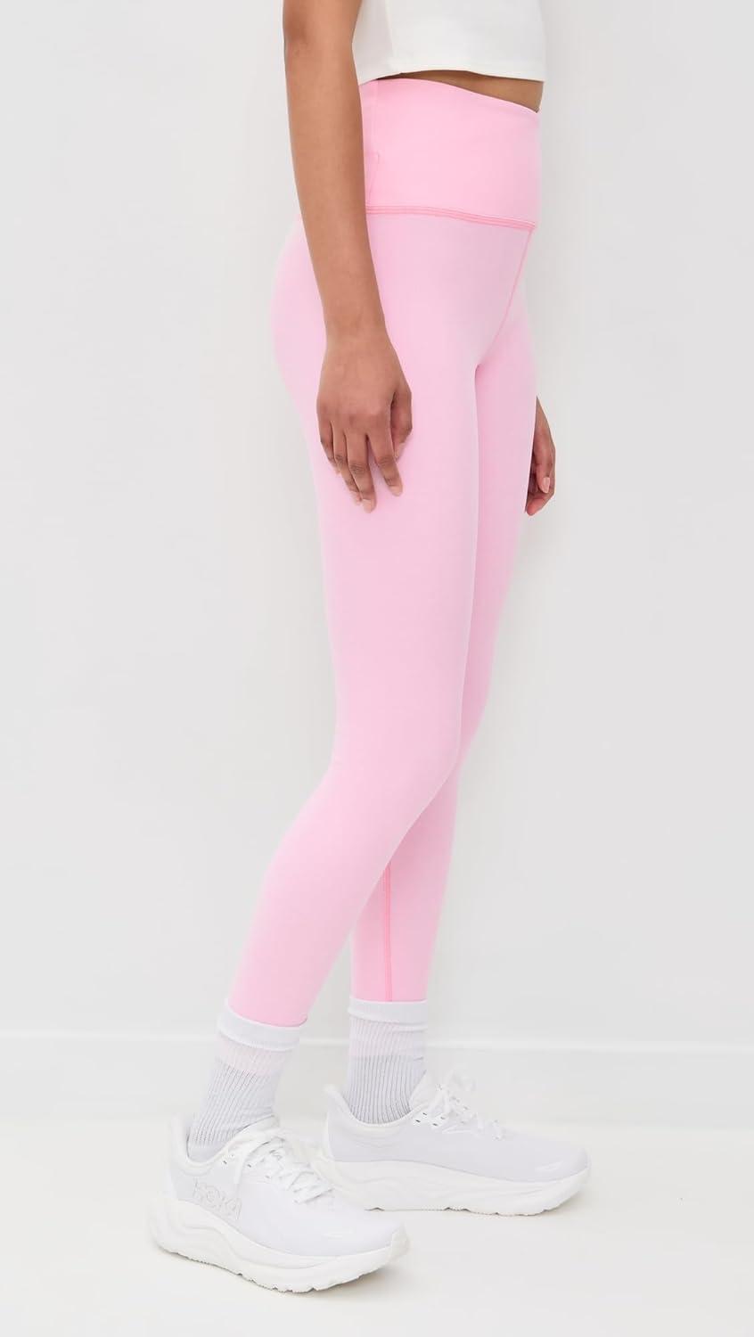 imageBeyond Yoga Womens Spacedye at Your Leisure High Waisted Midi LeggingFrosty Pink Heather
