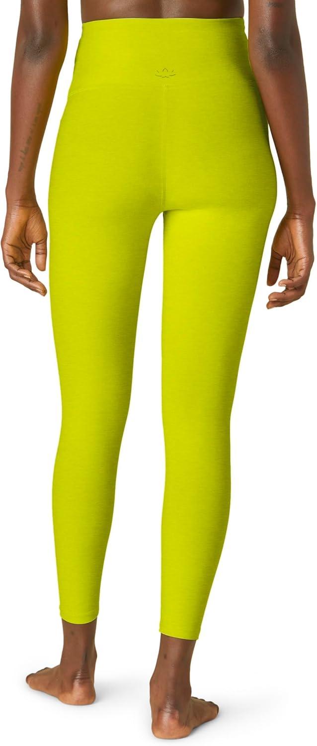 imageBeyond Yoga Womens Spacedye at Your Leisure High Waisted Midi LeggingLime Citron Heather