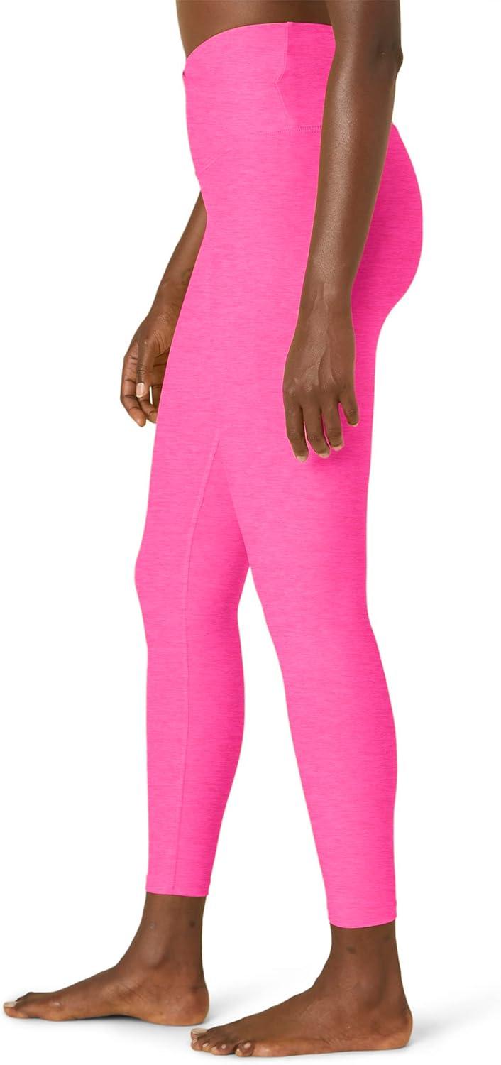 imageBeyond Yoga Womens Spacedye at Your Leisure High Waisted Midi LeggingPink Hype Heather