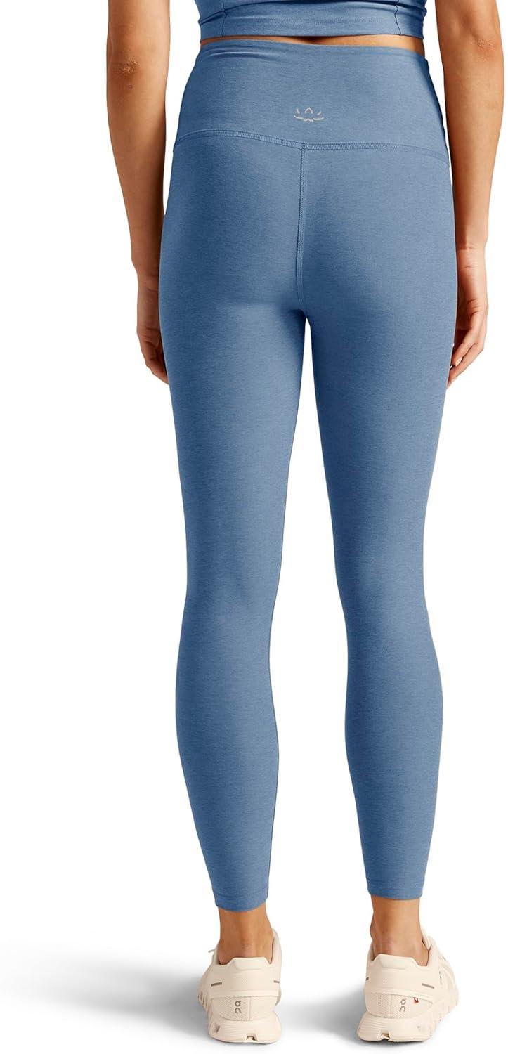 imageBeyond Yoga Womens Spacedye at Your Leisure High Waisted Midi LeggingSky Blue Heather