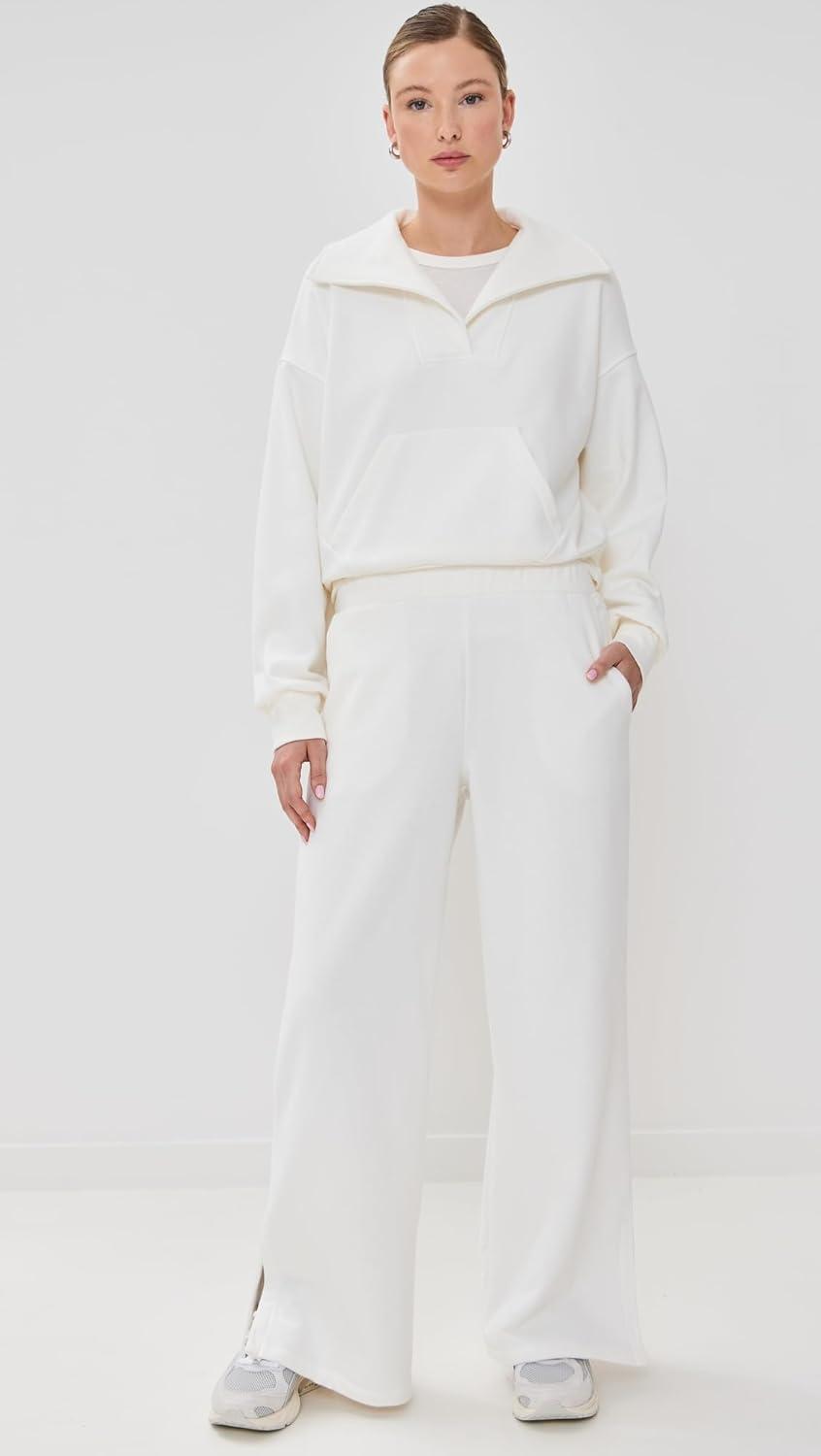 imageBeyond Yoga Womens Street Smart PulloverFresh Snow