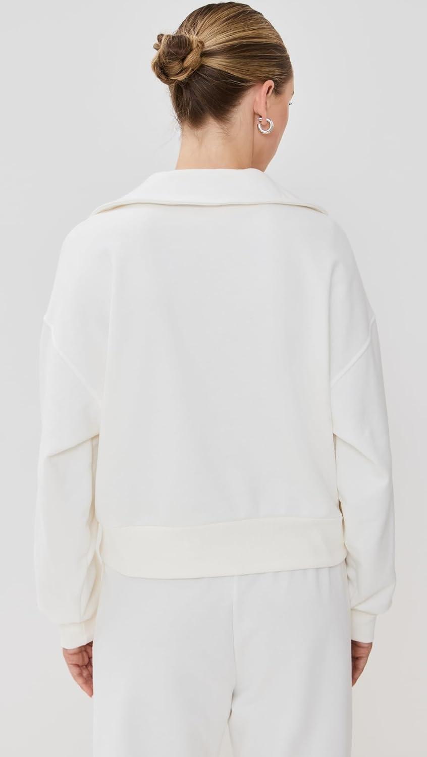 imageBeyond Yoga Womens Street Smart PulloverFresh Snow