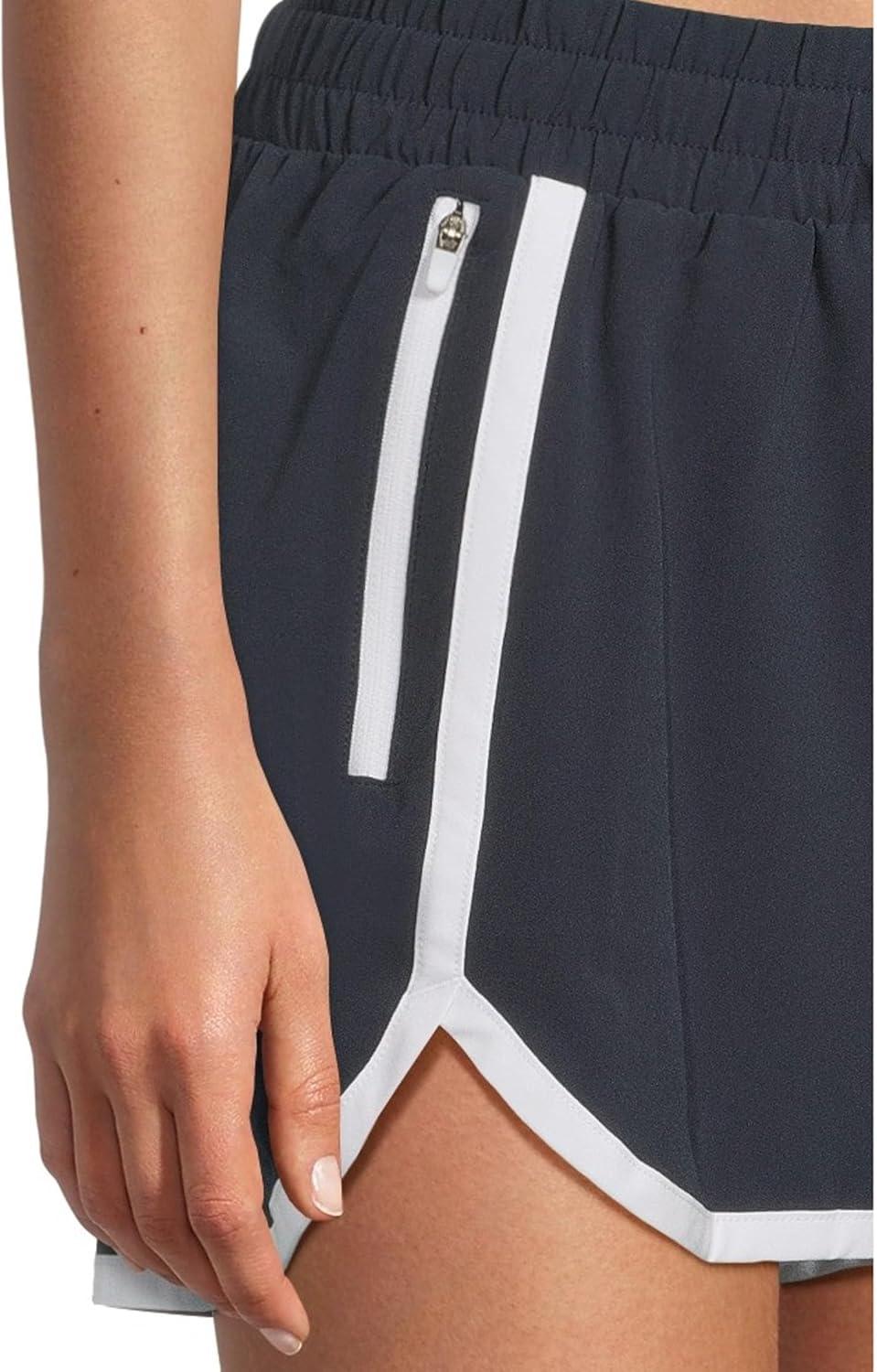 imageBeyond Yoga Womens The Course ShortsNocturnal NavyTrue White