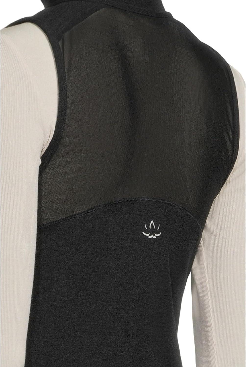 imageBeyond Yoga womens Venice Zipfront VestDarkest Night