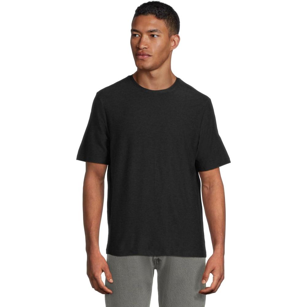 imageBeyond Yoga Mens Always Beyond Crew Tee 20Darkest Night