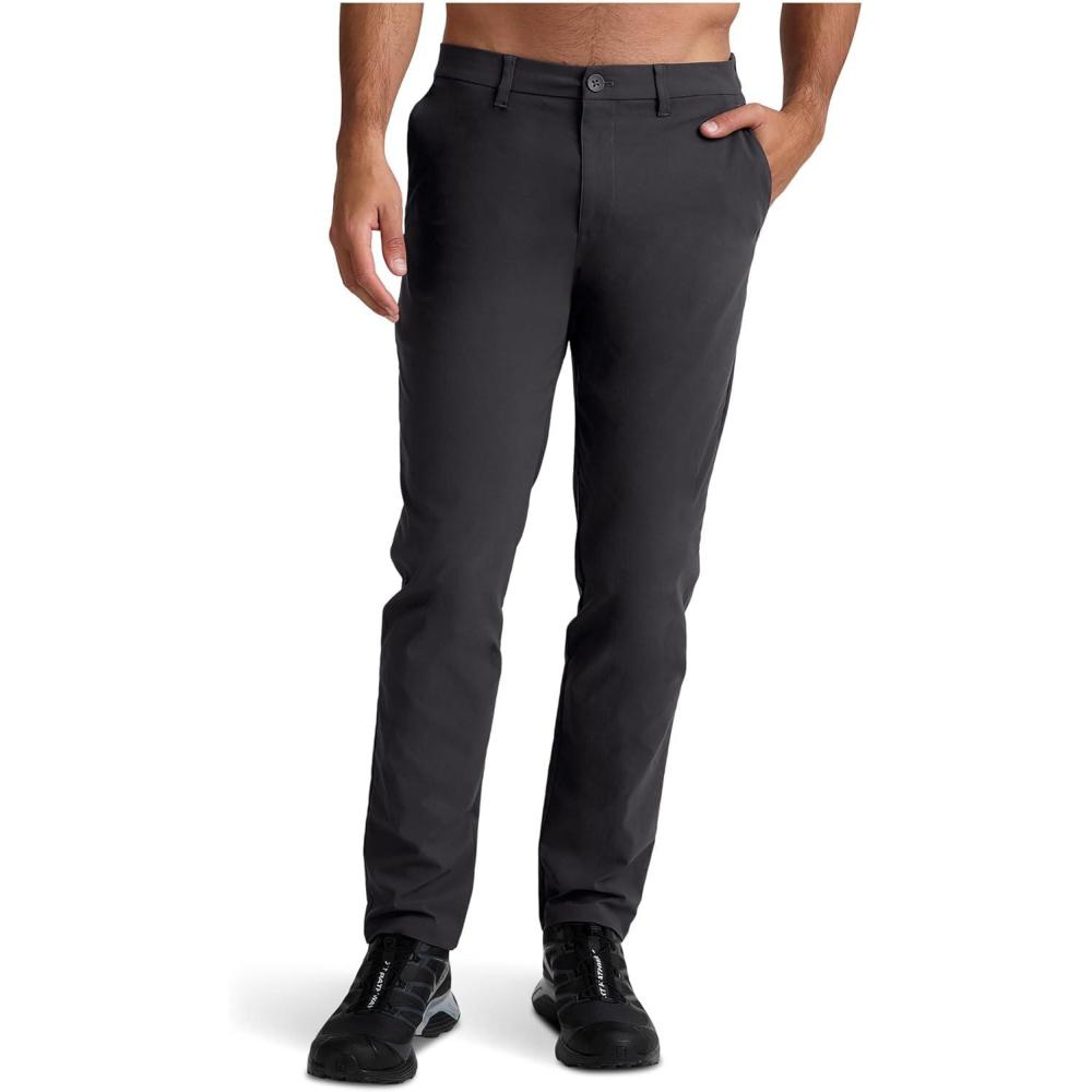 imageBeyond Yoga Mens Chino TrousersBlack Ash