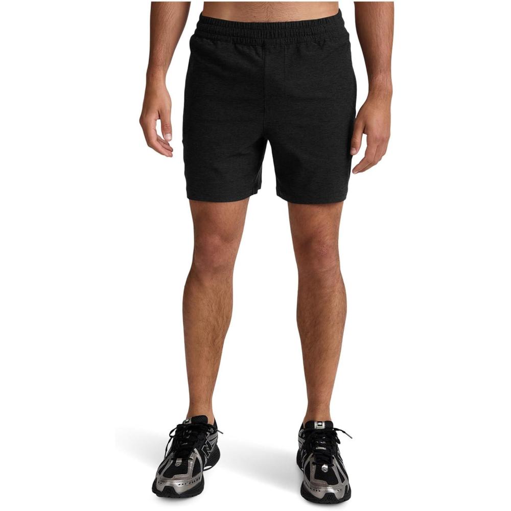 imageBeyond Yoga Mens Spacedye Unlimited Mens Shorts 625quotDarkest Night