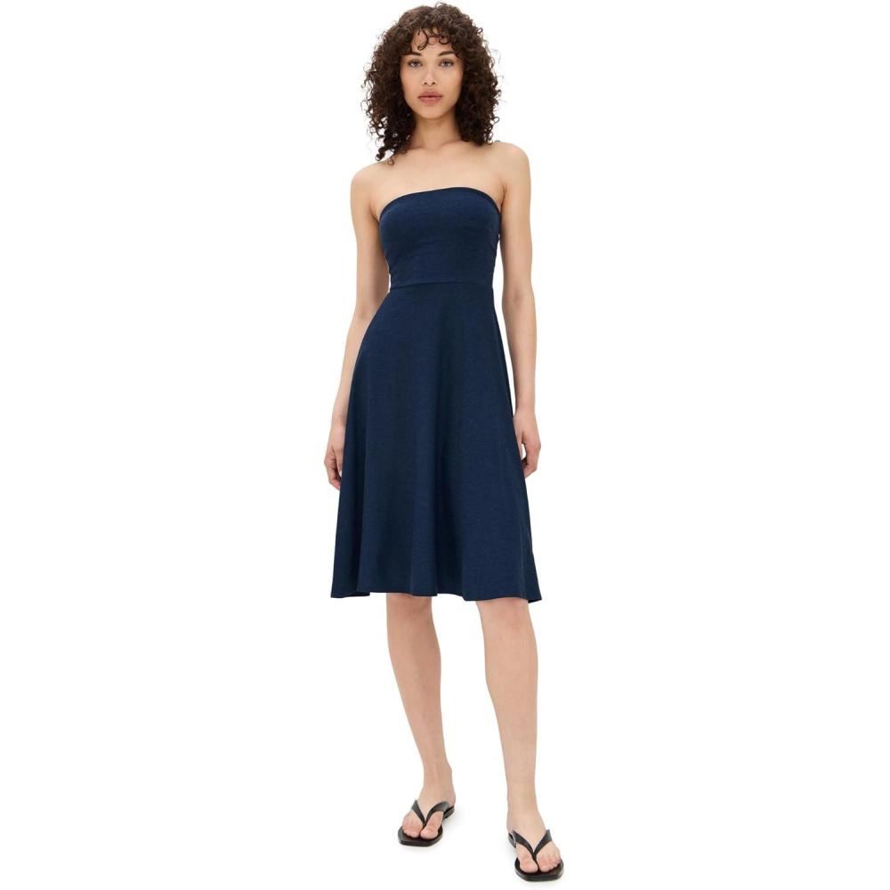 imageBeyond Yoga Womens Featherweight Strapless DressNocturnal Navy