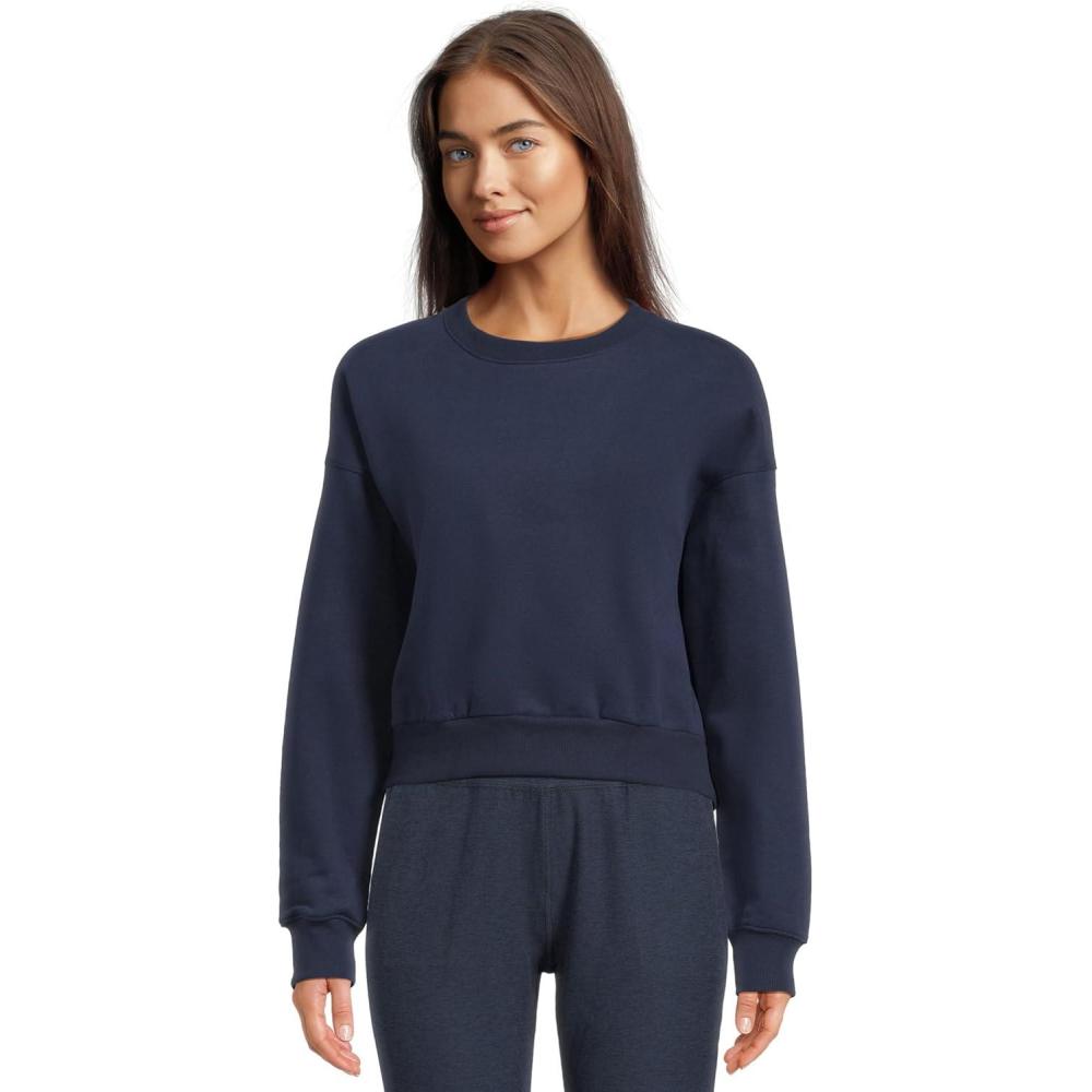 imageBeyond Yoga Womens On The Go PulloverAfter Dark Navy