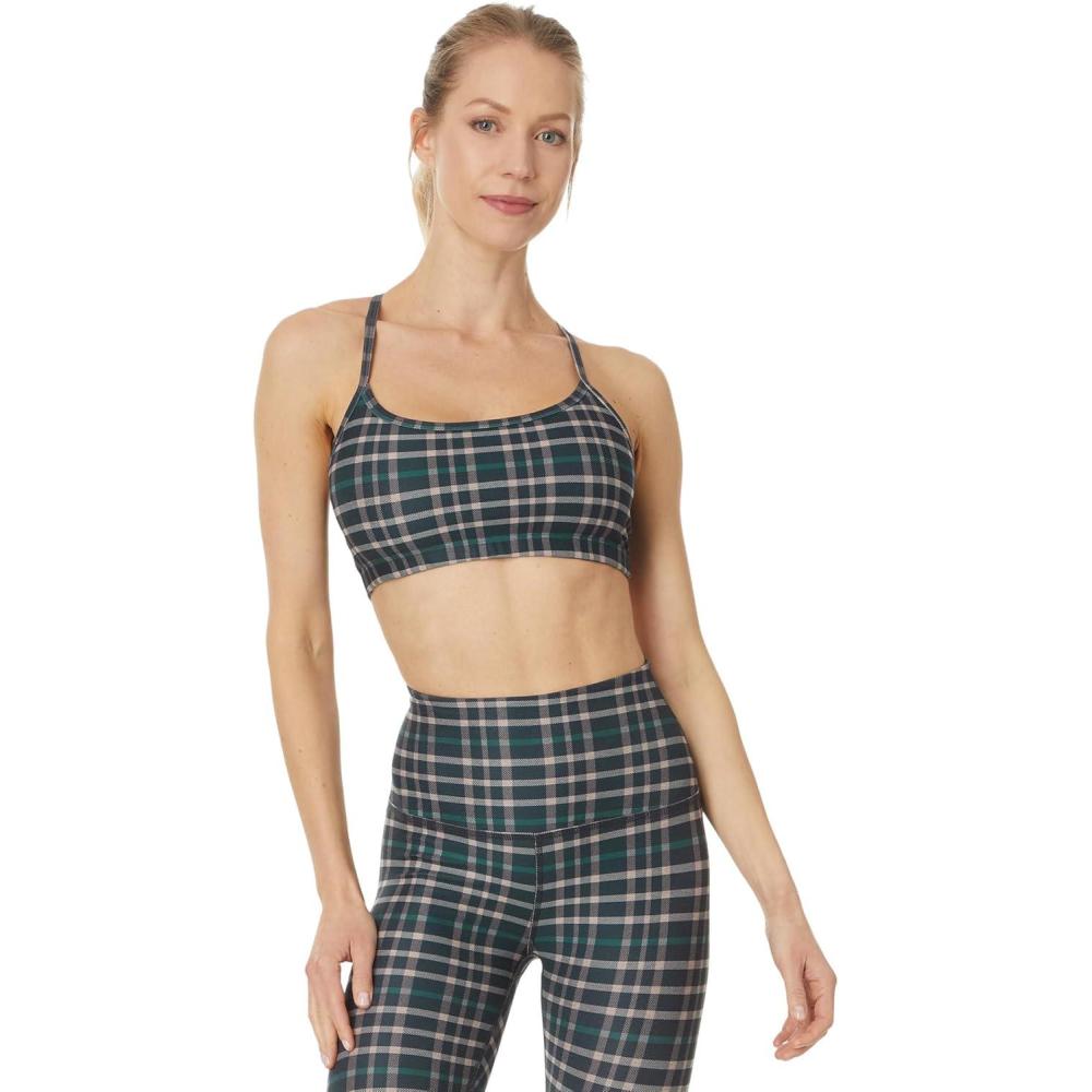 imageBeyond Yoga Womens Softmark Slim Racerback BraPreppy Plaid