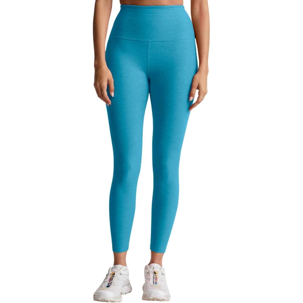 imageBeyond Yoga Womens Spacedye Caught in The Midi High Waisted LeggingCali Blue Heather