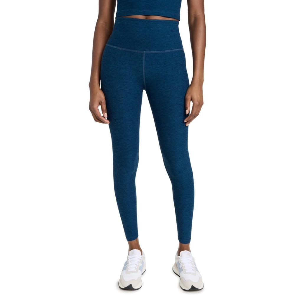 imageBeyond Yoga Womens Spacedye Caught in The Midi High Waisted LeggingCelestial Blue Heather