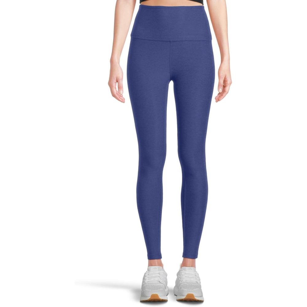 imageBeyond Yoga Womens Spacedye Caught in The Midi High Waisted LeggingEternal Blue Heather