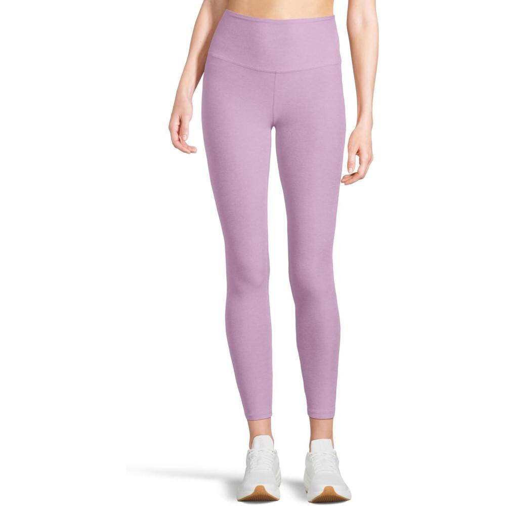 imageBeyond Yoga Womens Spacedye Caught in The Midi High Waisted LeggingLilac Petal Heather