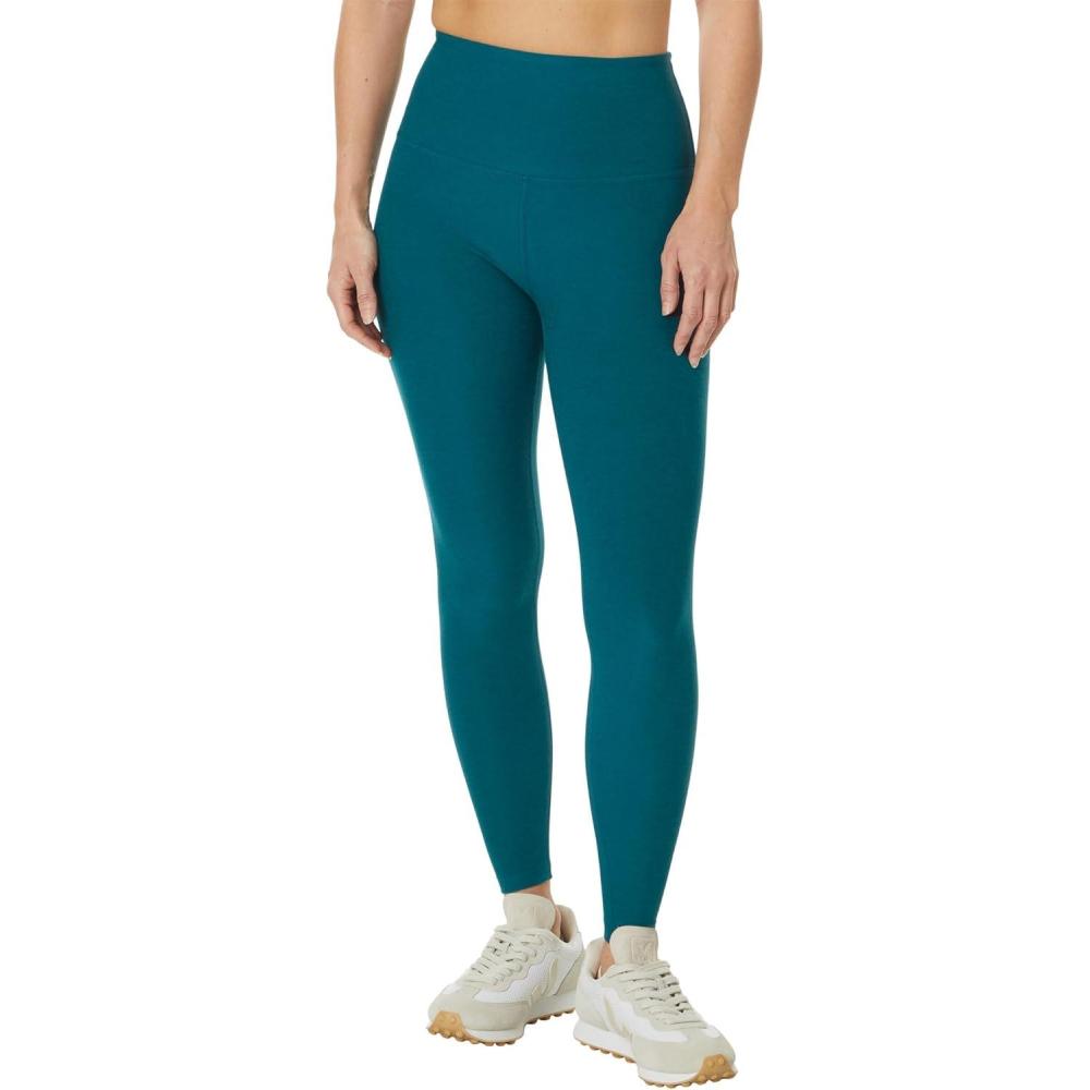 imageBeyond Yoga Womens Spacedye Caught in The Midi High Waisted LeggingMajestic Blue Heather