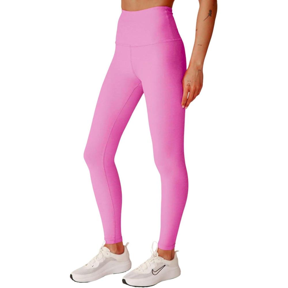 imageBeyond Yoga Womens Spacedye Caught in The Midi High Waisted LeggingPink Hype Heather