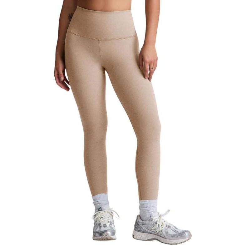imageBeyond Yoga Womens Spacedye Caught in The Midi High Waisted LeggingSand Swept Heather