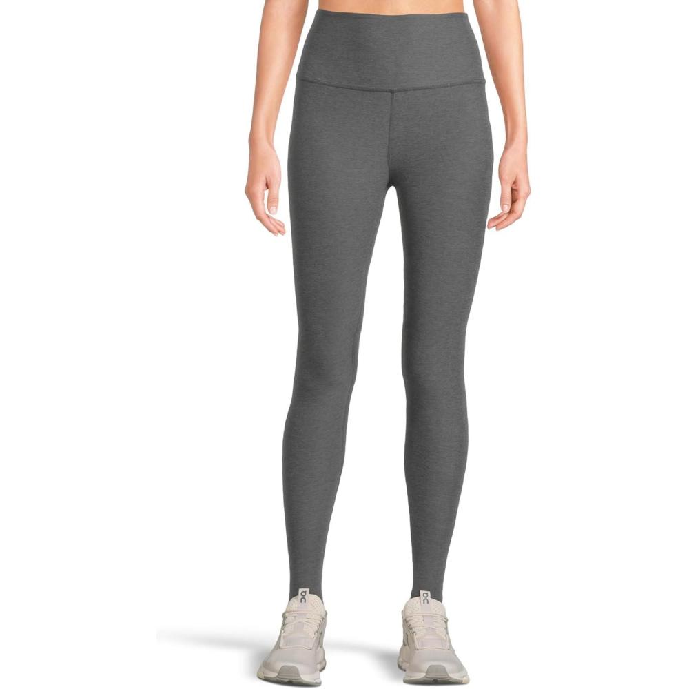 imageBeyond Yoga Womens Spacedye Caught in The Midi High Waisted LeggingTrue Gray Heather