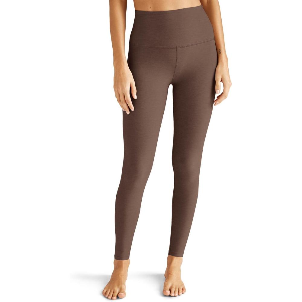 imageBeyond Yoga Womens Spacedye Caught in The Midi High Waisted LeggingTruffle Heather