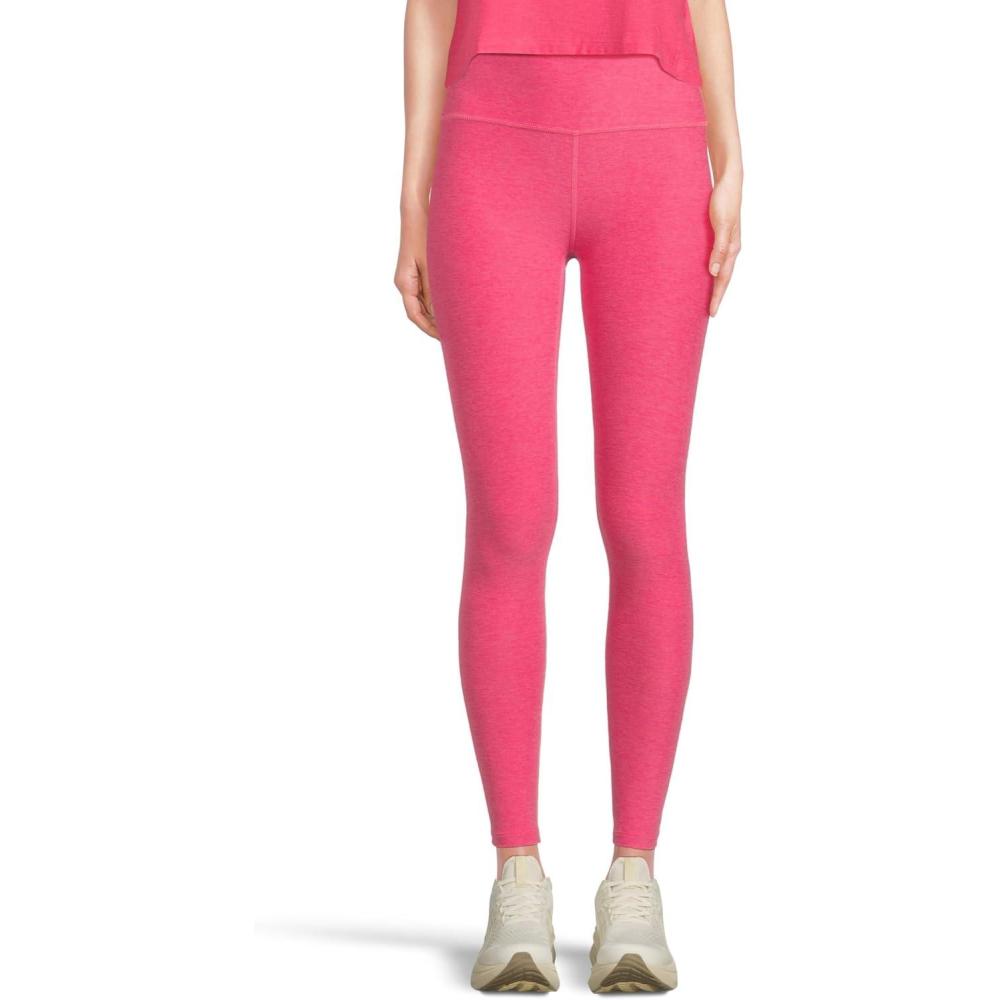 imageBeyond Yoga Womens Spacedye Caught in The Midi High Waisted LeggingVivid Pink Heather