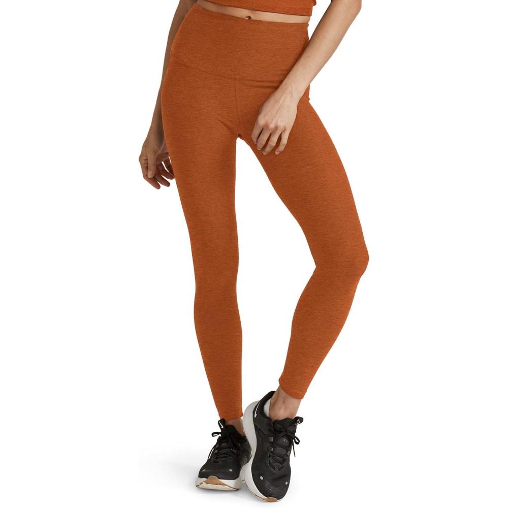imageBeyond Yoga Womens Spacedye Caught in The Midi High Waisted LeggingWarm Clay Heather