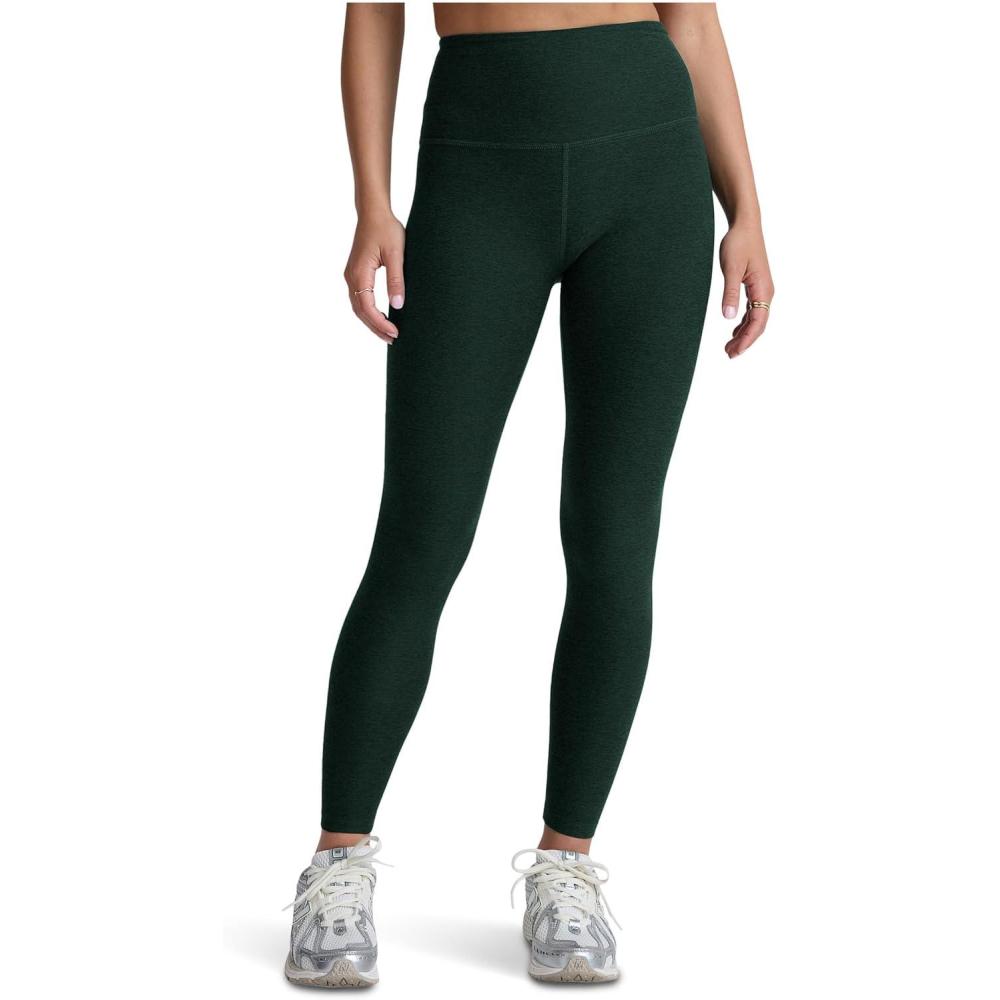 imageBeyond Yoga Womens Spacedye High Waisted Long LeggingsDark Spruce Green Heather