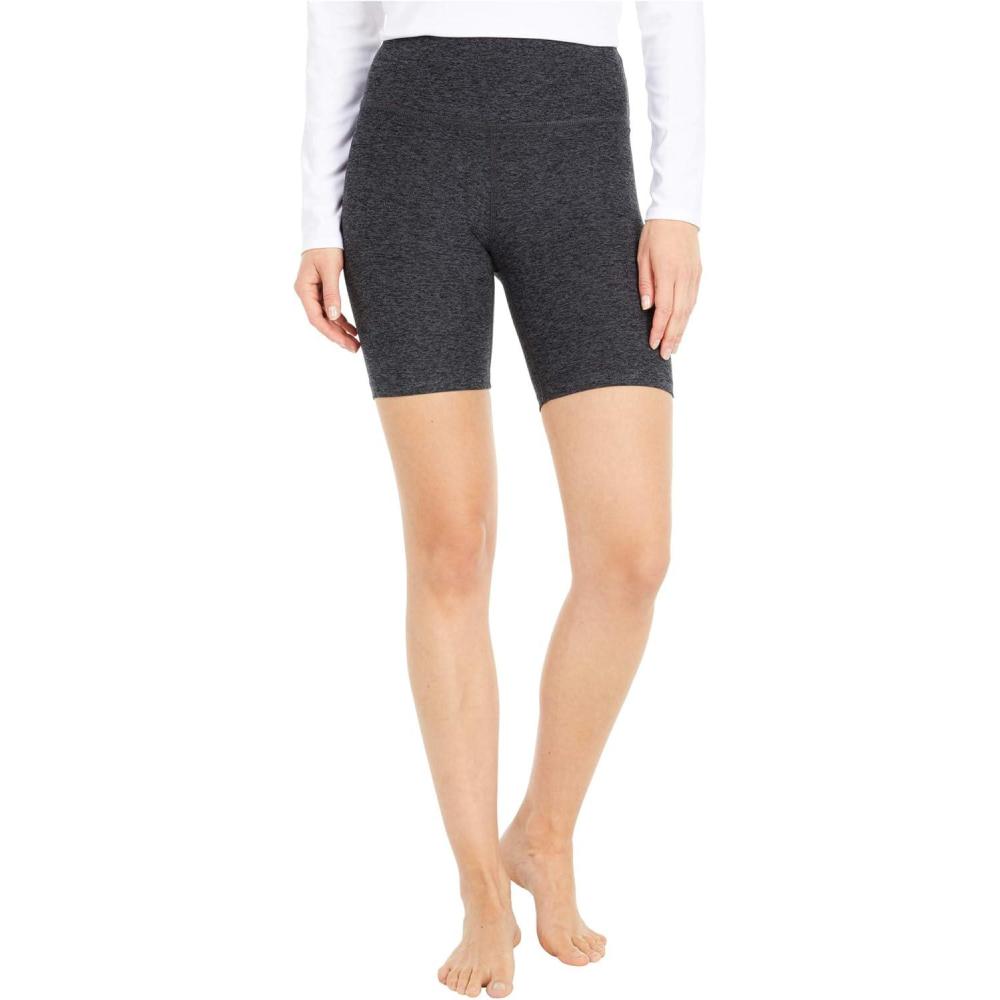 imageBeyond Yoga Womens Spacedye Keep Pace 7quot ShortBlackCharcoal