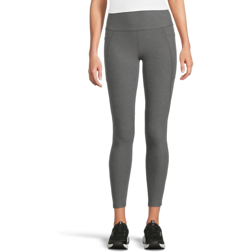 imageBeyond Yoga Womens Spacedye Out of Pocket HighWaisted Midi LeggingTrue Gray Heather