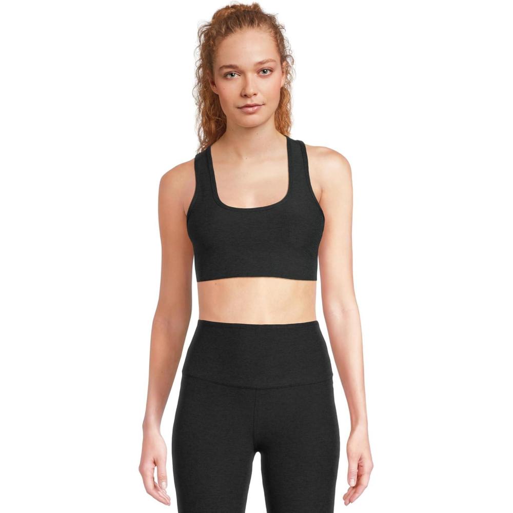 imageBeyond Yoga Womens Spacedye Simplicity BraDarkest Night