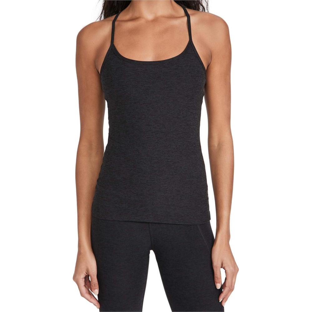 imageBeyond Yoga Womens Spacedye Slim Racerback CamiDarkest Night
