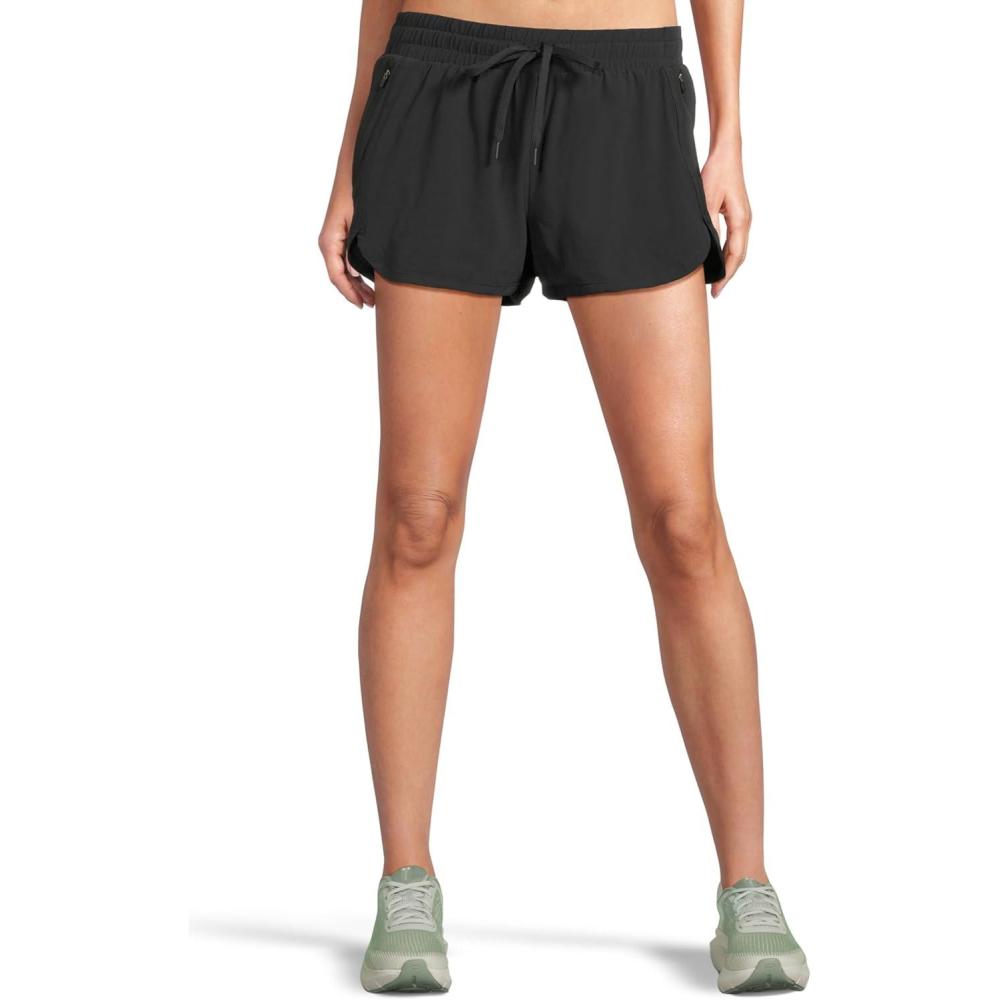 imageBeyond Yoga Womens The Course ShortsTrue Black