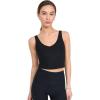 imageBeyond Yoga Womens Spacedye Good Day Cropped TankDarkest Night