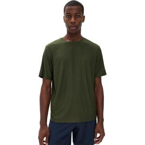 Beyond Yoga Men’s Always Beyond Crew Tee 2.0(Army Green Heather)