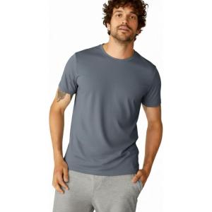 Beyond Yoga Men’s Always Beyond Crew Tee 2.0(Storm Heather)