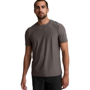 Beyond Yoga Men’s Always Beyond Crew Tee 2.0(True Gray Heather)