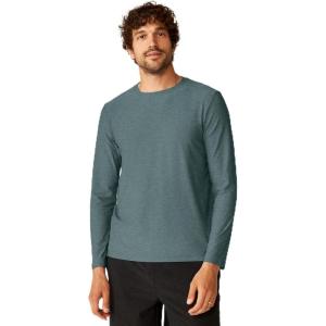 Beyond Yoga Men’s Always Beyond Long Sleeve Crew 2.0(Storm Heather)