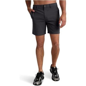 Beyond Yoga Mens Chino Short 7″(Black Ash)