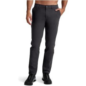 Beyond Yoga Mens Chino Trousers(Black Ash)